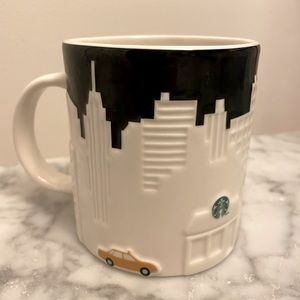 NWOB 3D Collector’s Item Starbucks New York City Relief Mug - 2012